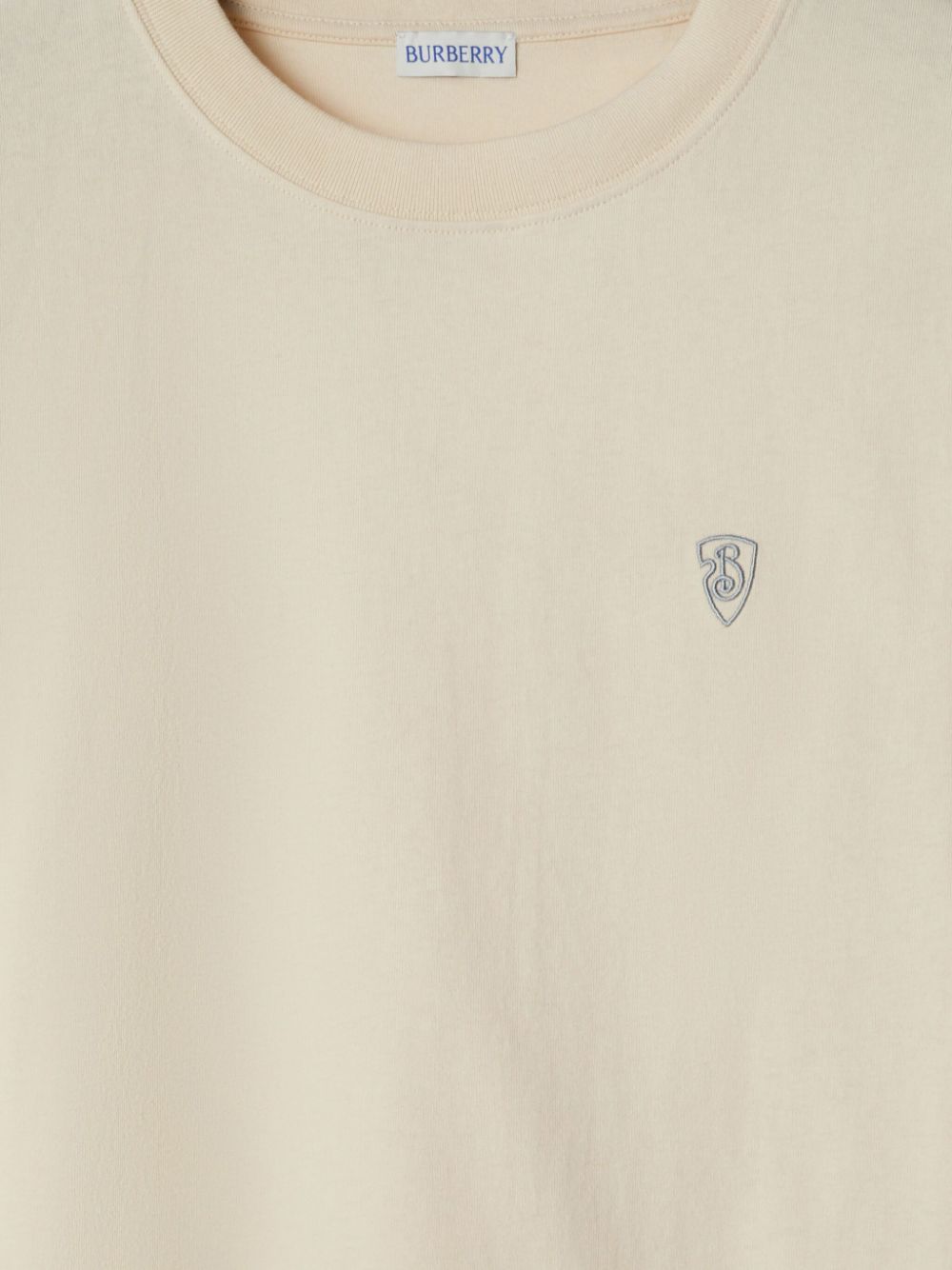 Burberry logo-embroidered T-shirt Men