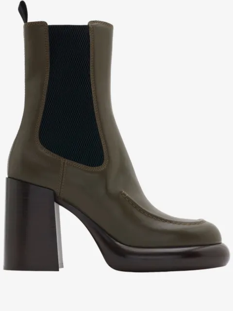 Burberry 95mm Wedge Chelsea boots