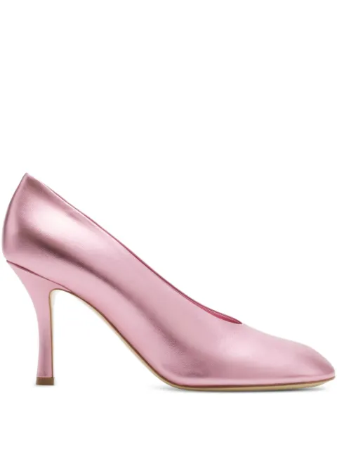 Burberry Sapato Baby com salto 85mm