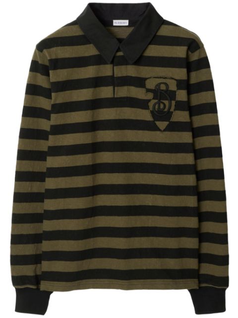 Burberry striped cotton polo shirt Men