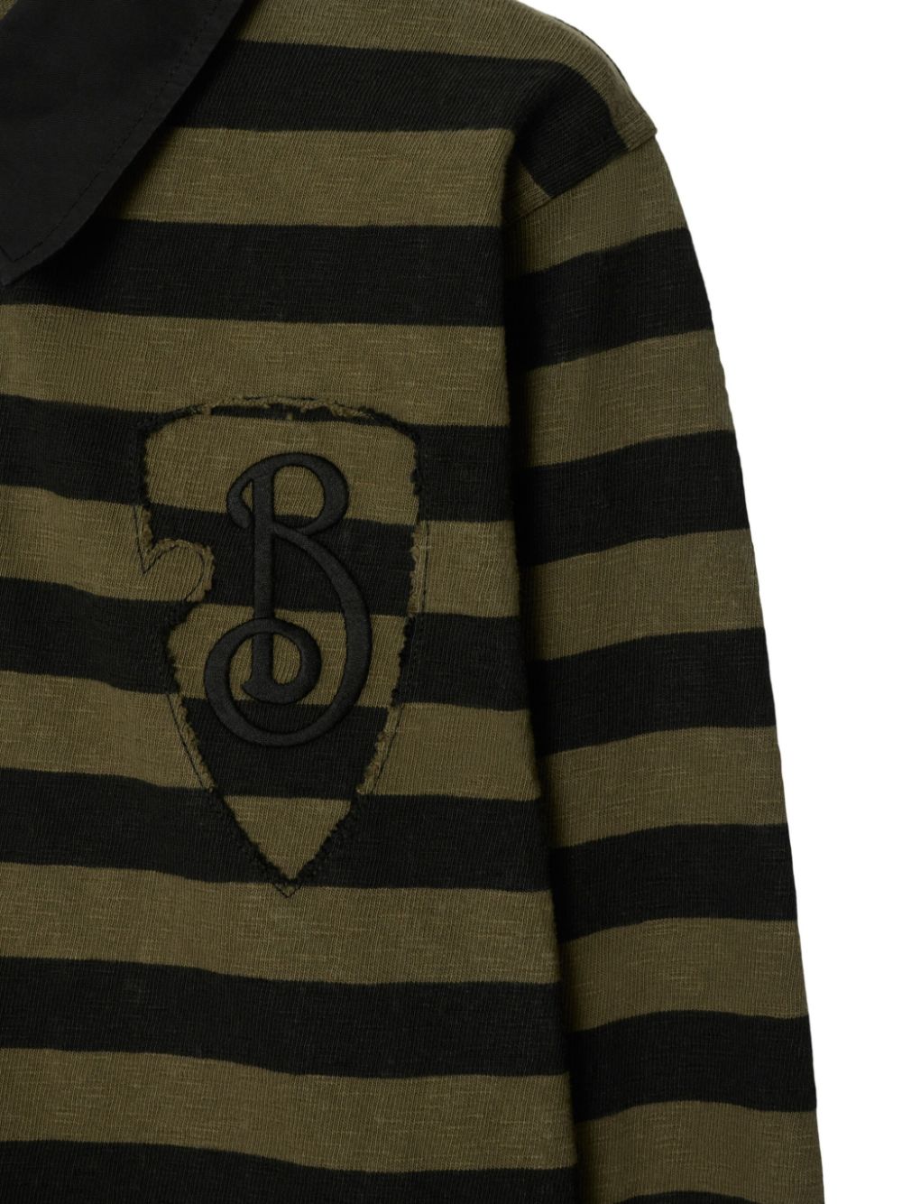 Burberry striped cotton polo shirt Men