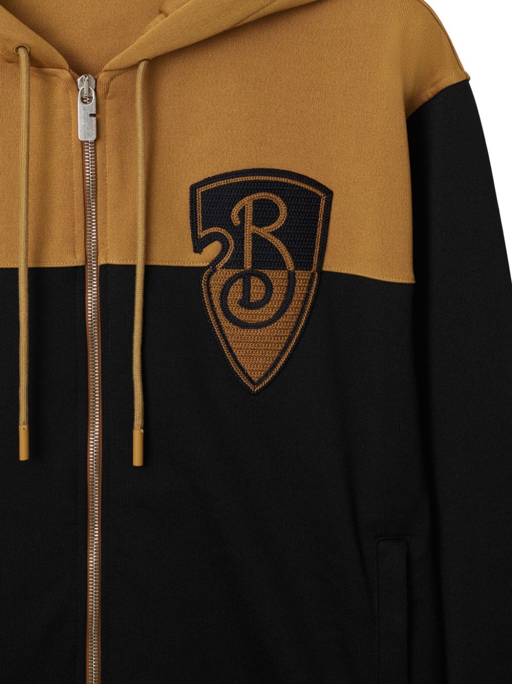 Affordable Burberry B Shield-logo zip-up hoodie Men