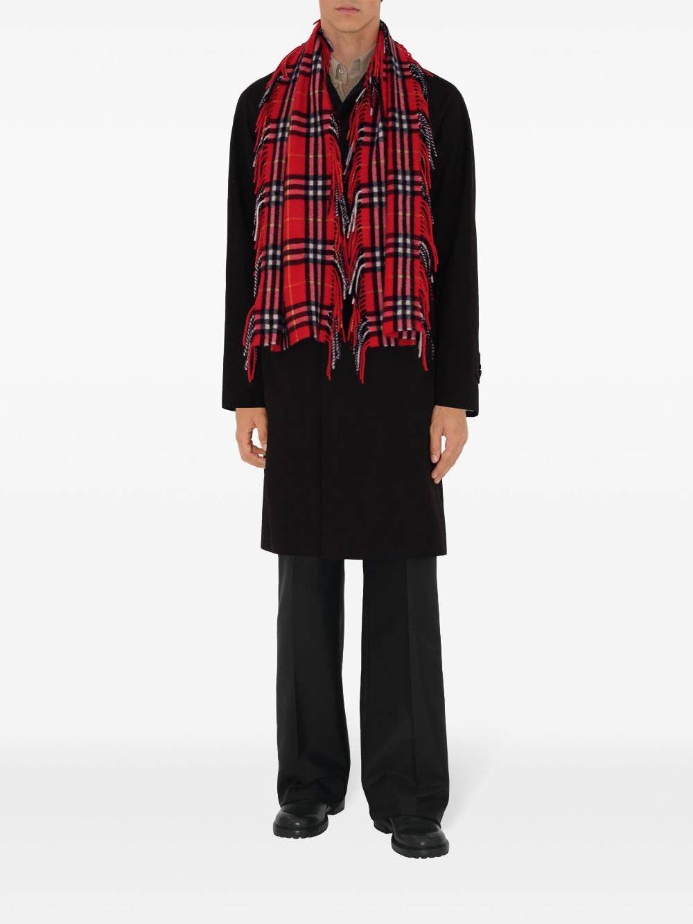 Burberry checkered Happy scarf Men