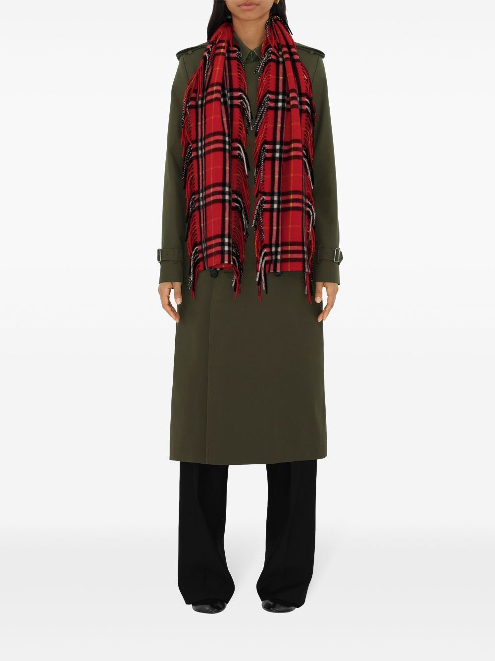 Burberry checkered Happy scarf Men