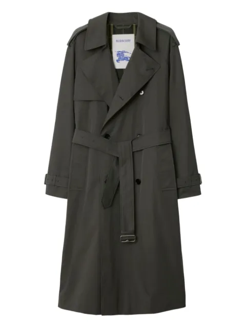 Burberry gabardina con diseño ondulado