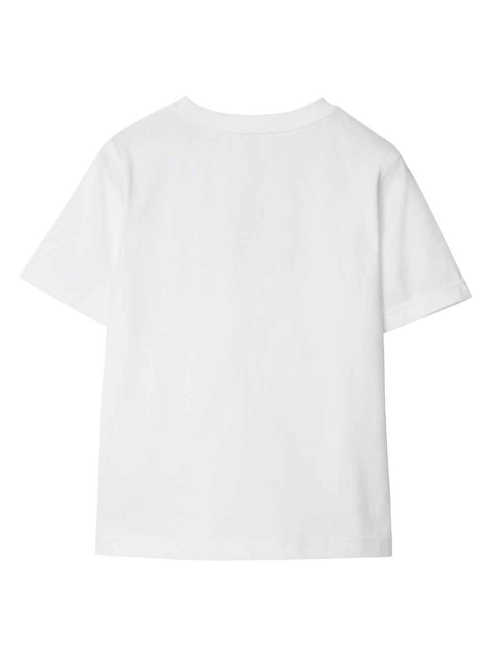 Burberry Kids Pond cotton T-shirt - White