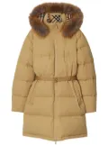 Burberry down coat - Brown