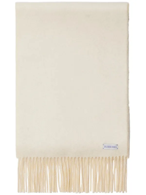 Burberry Reversible Cashmere Scarf | Neutrals | FARFETCH