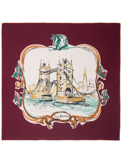 Burberry Tower Bridge scarf Women