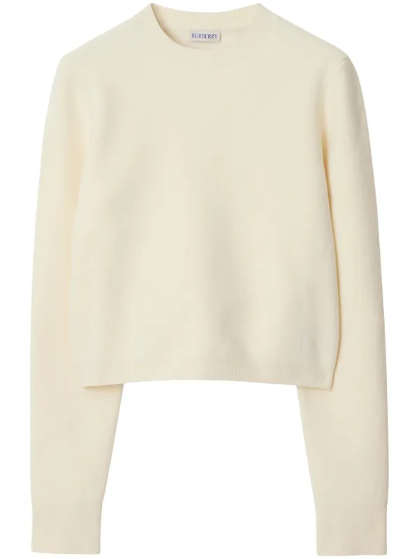 Burberry sweater white on sale