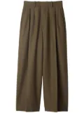 Burberry wool tailored trousers - Brown