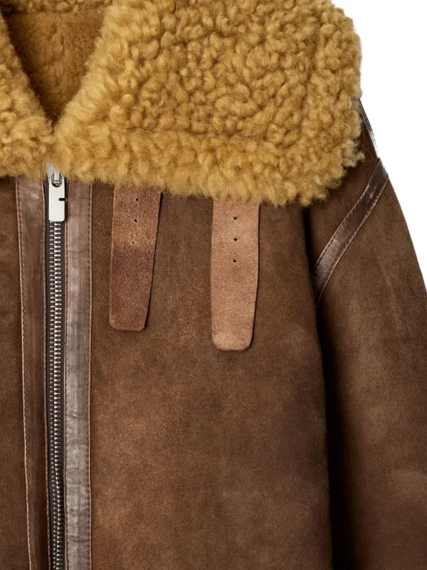 Burberry sheepskin jacket online