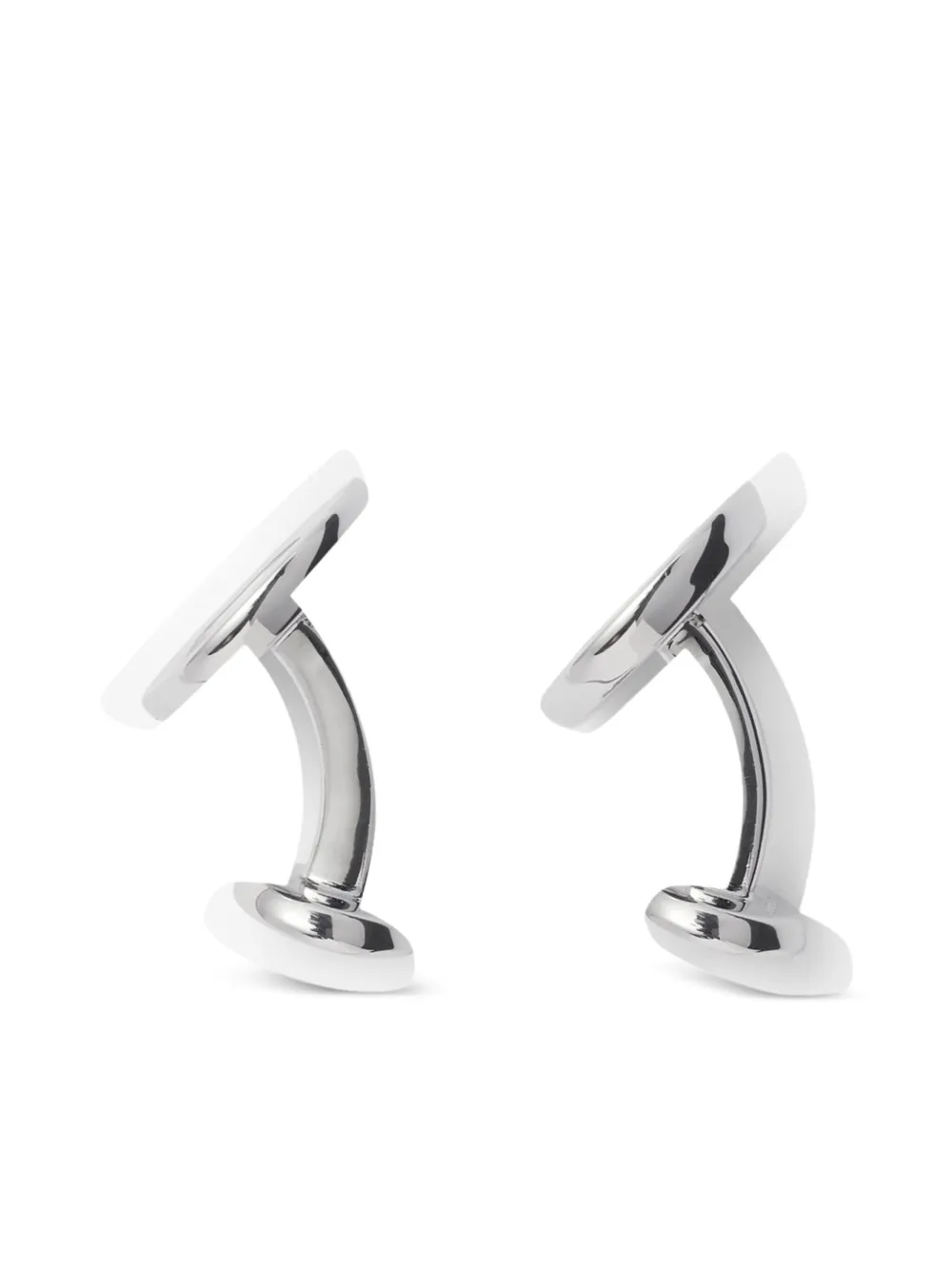 Burberry EKD Stamp Cufflinks | Silver | FARFETCH