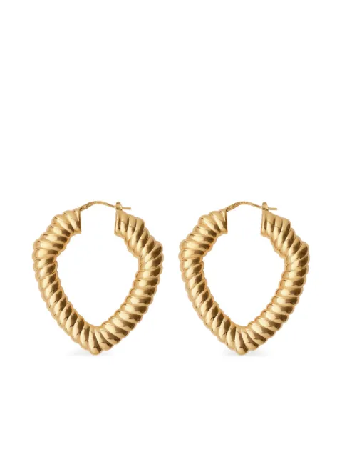 Burberry aretes Shield grandes
