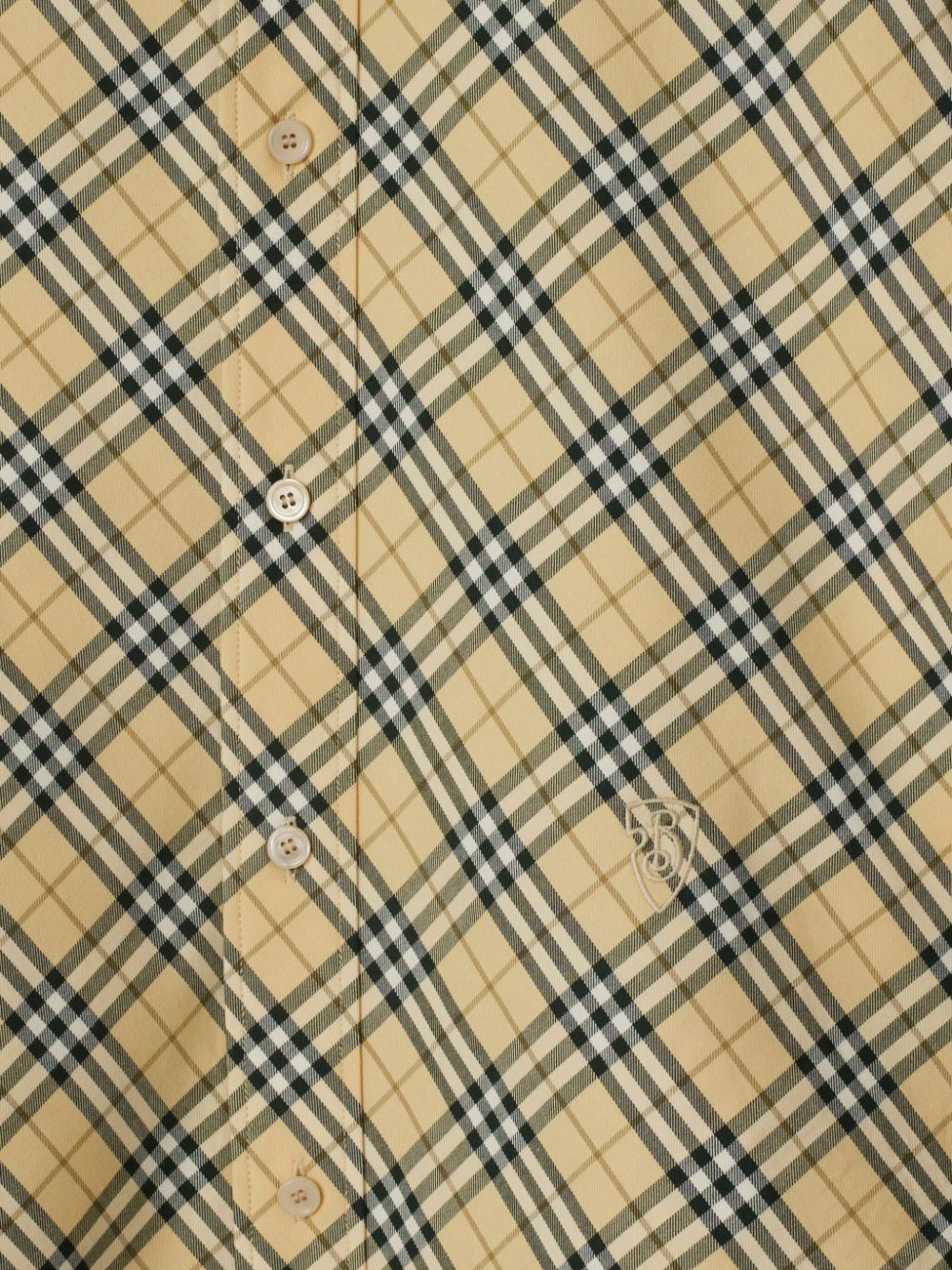 Affordable Burberry checked cotton shirt Women