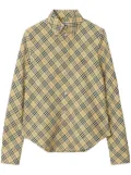 Burberry checked cotton shirt - Neutrals