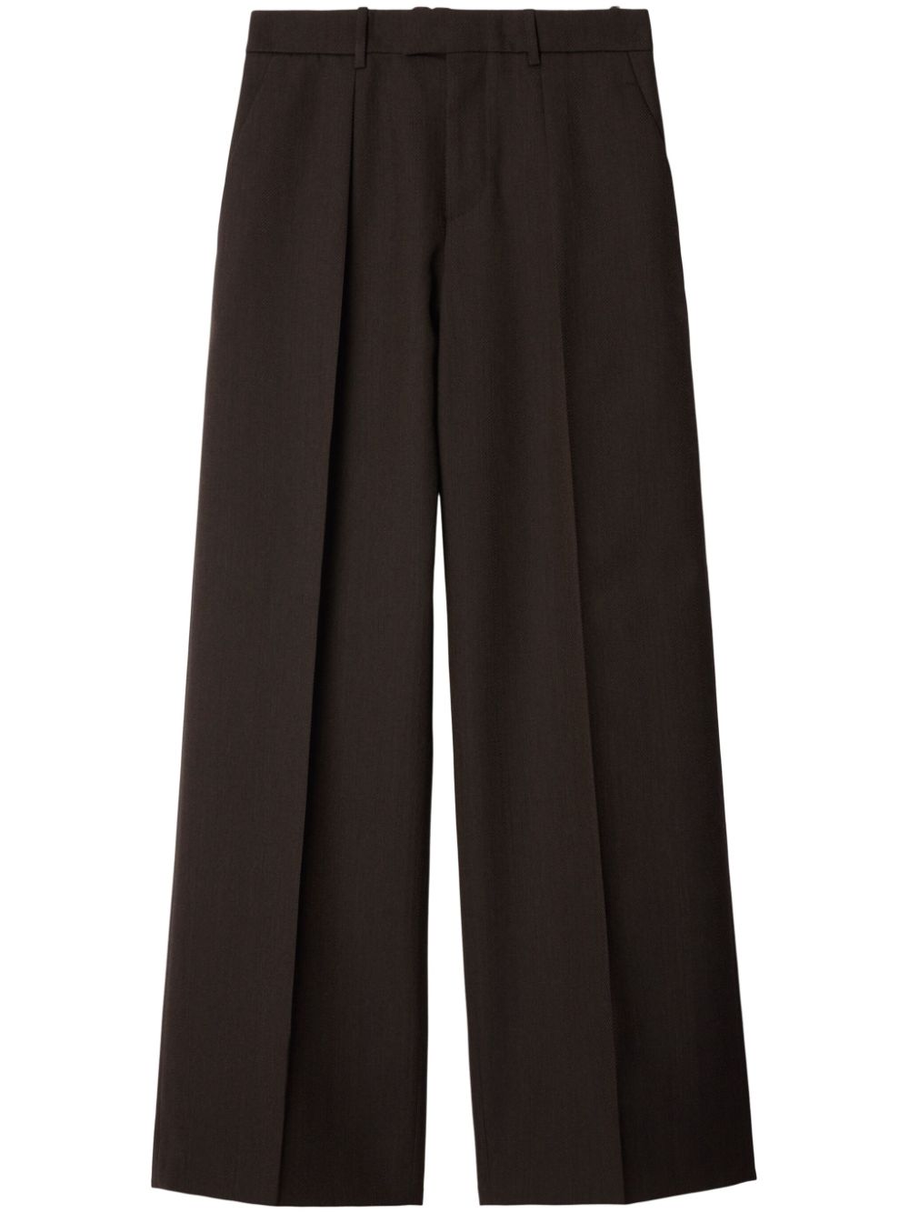 wool tailored trousers