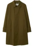 Burberry gabardine car coat - Green