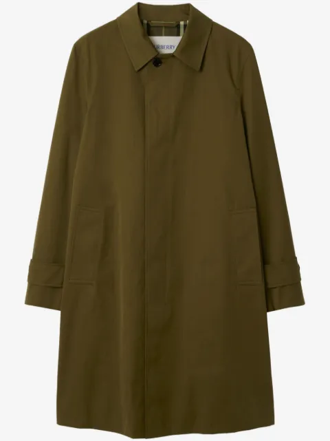 Burberry gabardine car coat