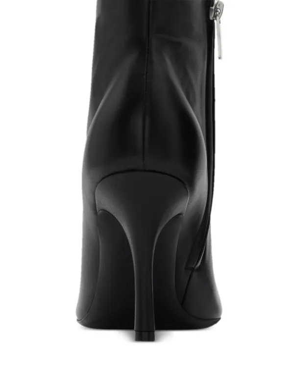 ブーツその他 BURBERRY BLACK LEATHER BABY BOOT Burberry Baby Boots | Black | FARFETCH GR
