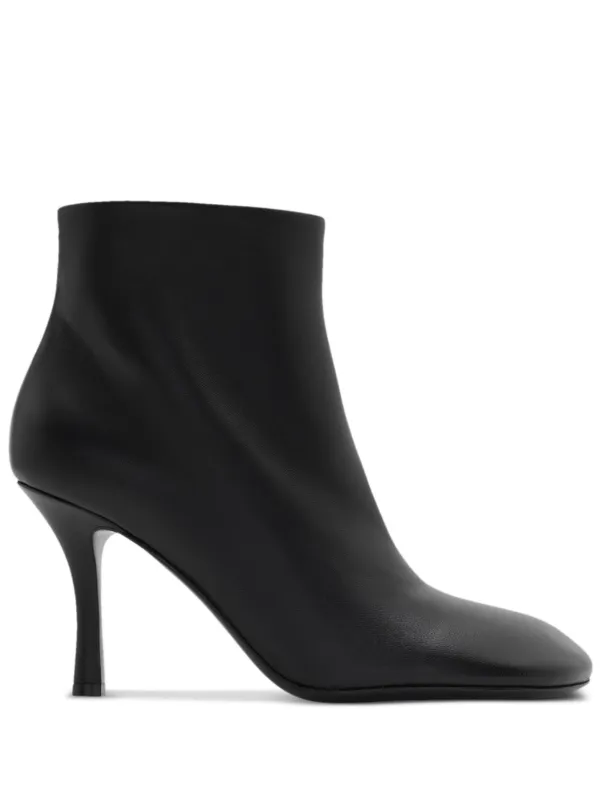 ブーツその他 BURBERRY BLACK LEATHER BABY BOOT Burberry Baby Leather Stiletto Ankle Booties | Neiman Marcus