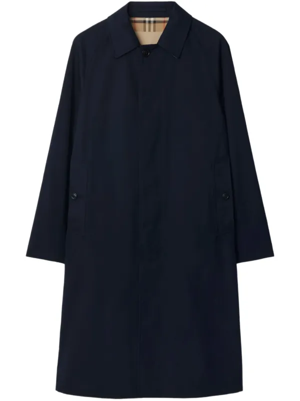Burberry Trenchcoat Dunkelblauer Trenchcoat Herren Burberry