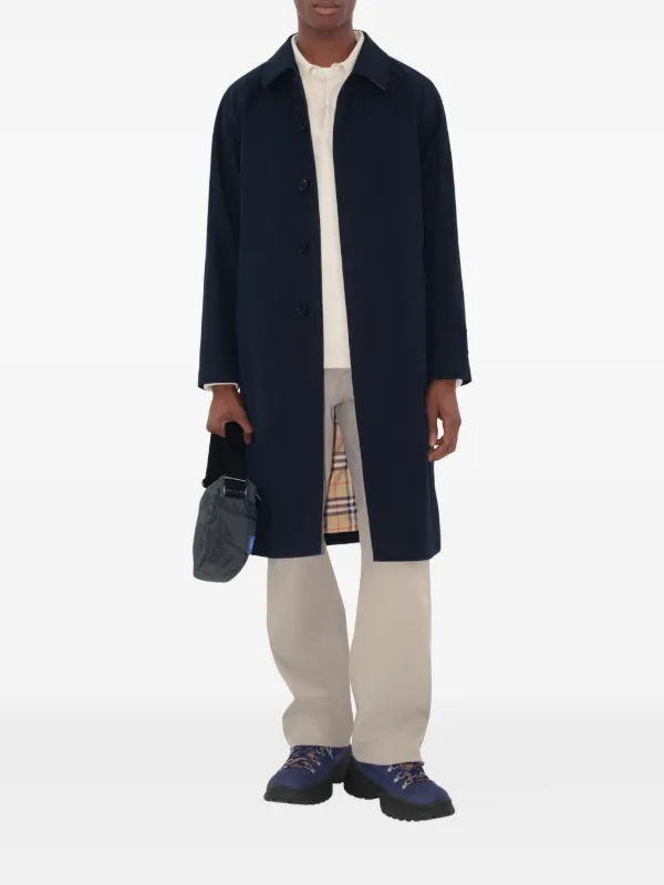 Burberry Camden Heritage Trench Coat | Blue | FARFETCH