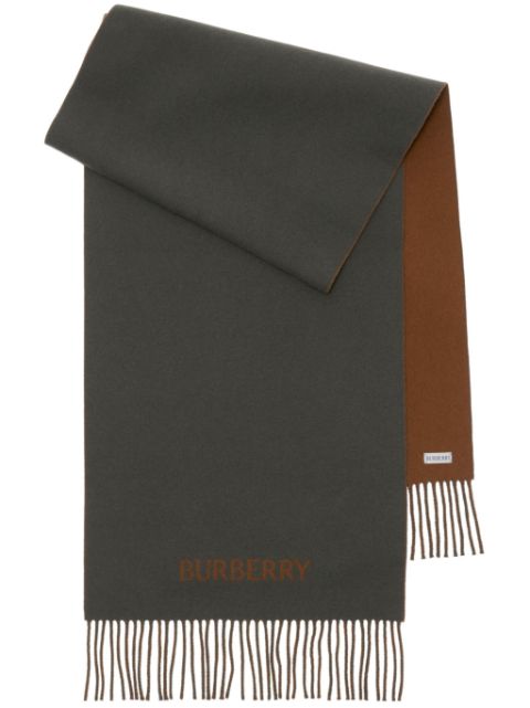 Burberry reversible cashmere scarf Men