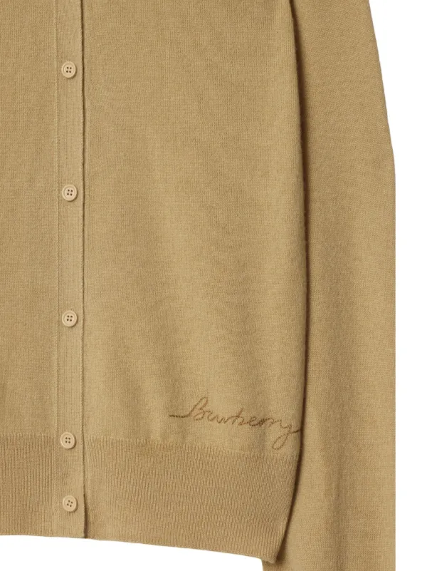 Burberry カシミア カーディガン | ニュートラル | FARFETCH JP