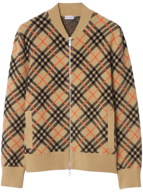 Burberry cardigan men on sale