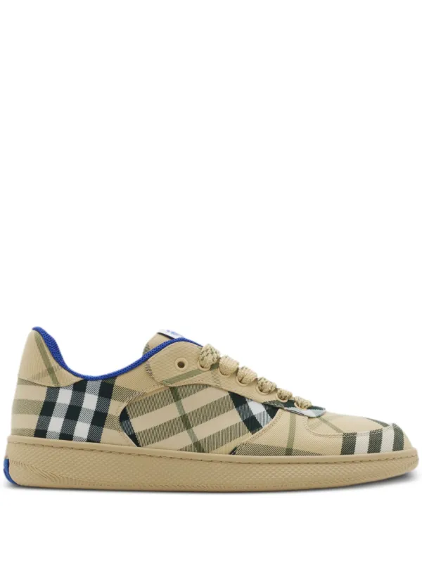 Burberry sneakers gold on sale