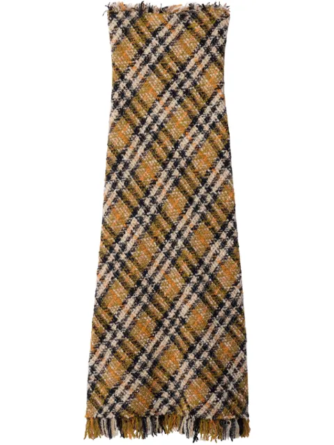 Burberry checked dress