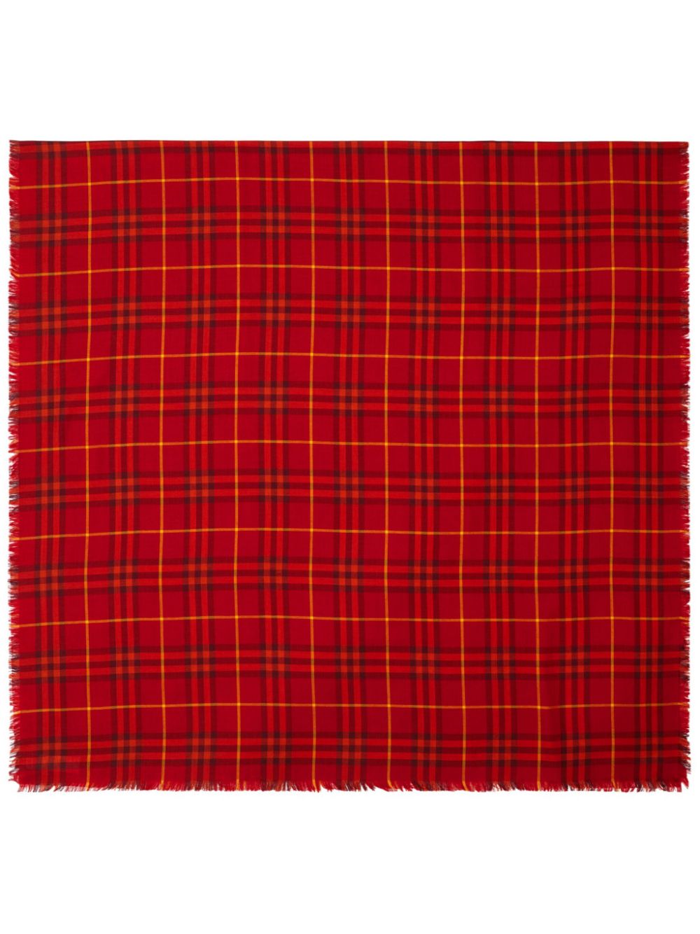 Affordable Burberry checkered cashmere-blend scarf Women