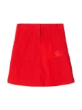 Burberry Kids EKD corduroy skirt - Red