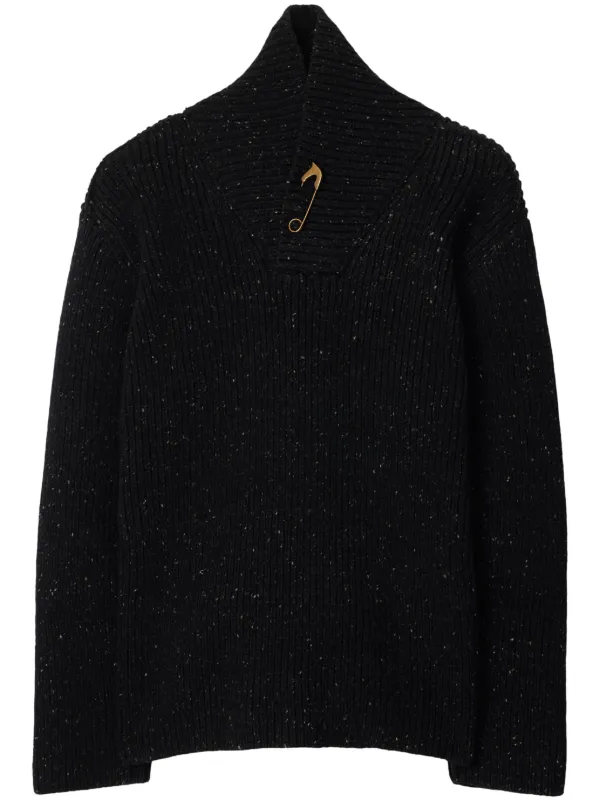 Burberry ウール セーター | ブラック | FARFETCH JP