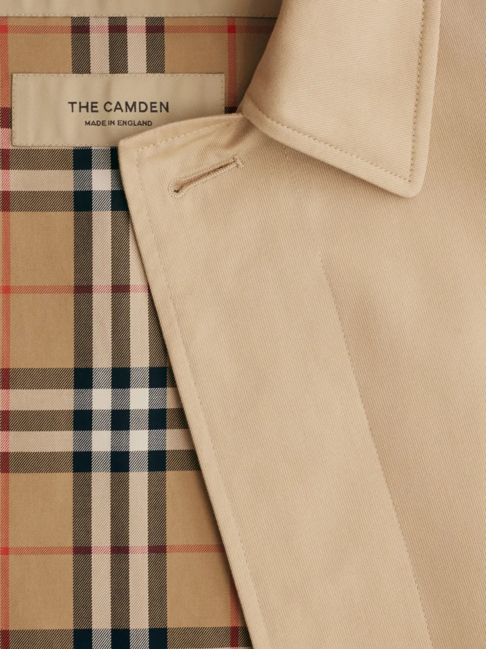 ジャケット・アウター Burberry 100%CashmereCoat MadeinEngland Burberry Camden Heritage Trench Coat | Neutrals | FARFETCH