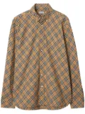 Burberry Vintage Check cotton shirt - Neutrals