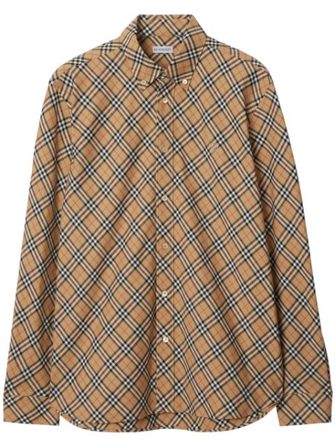 Burberry Vintage Check cotton shirt Men