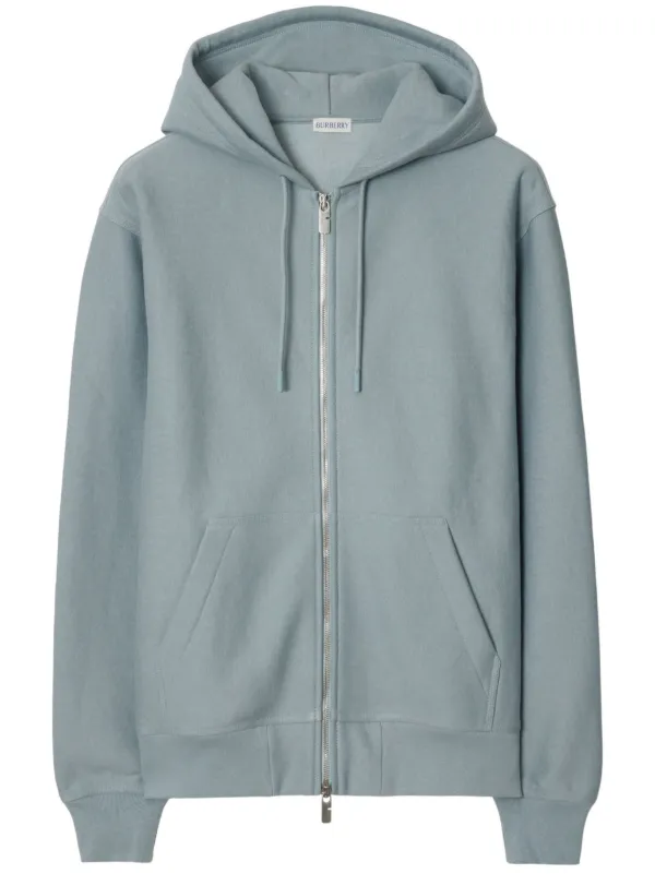 Burberry light blue hoodie deals