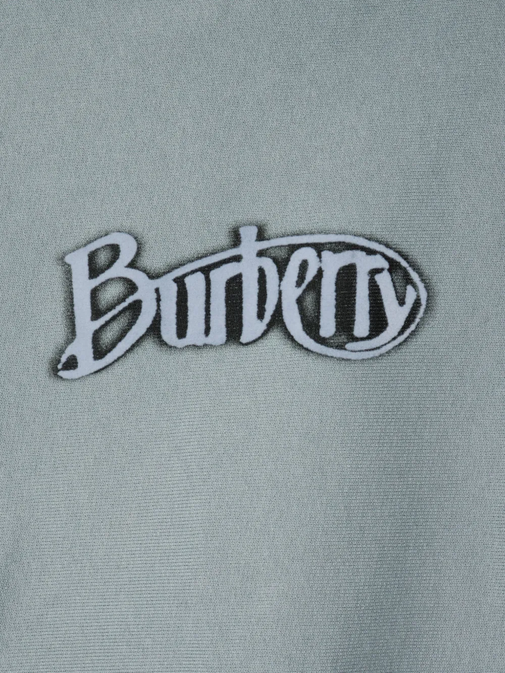 Burberry Hoodie met logoprint en rits Blauw