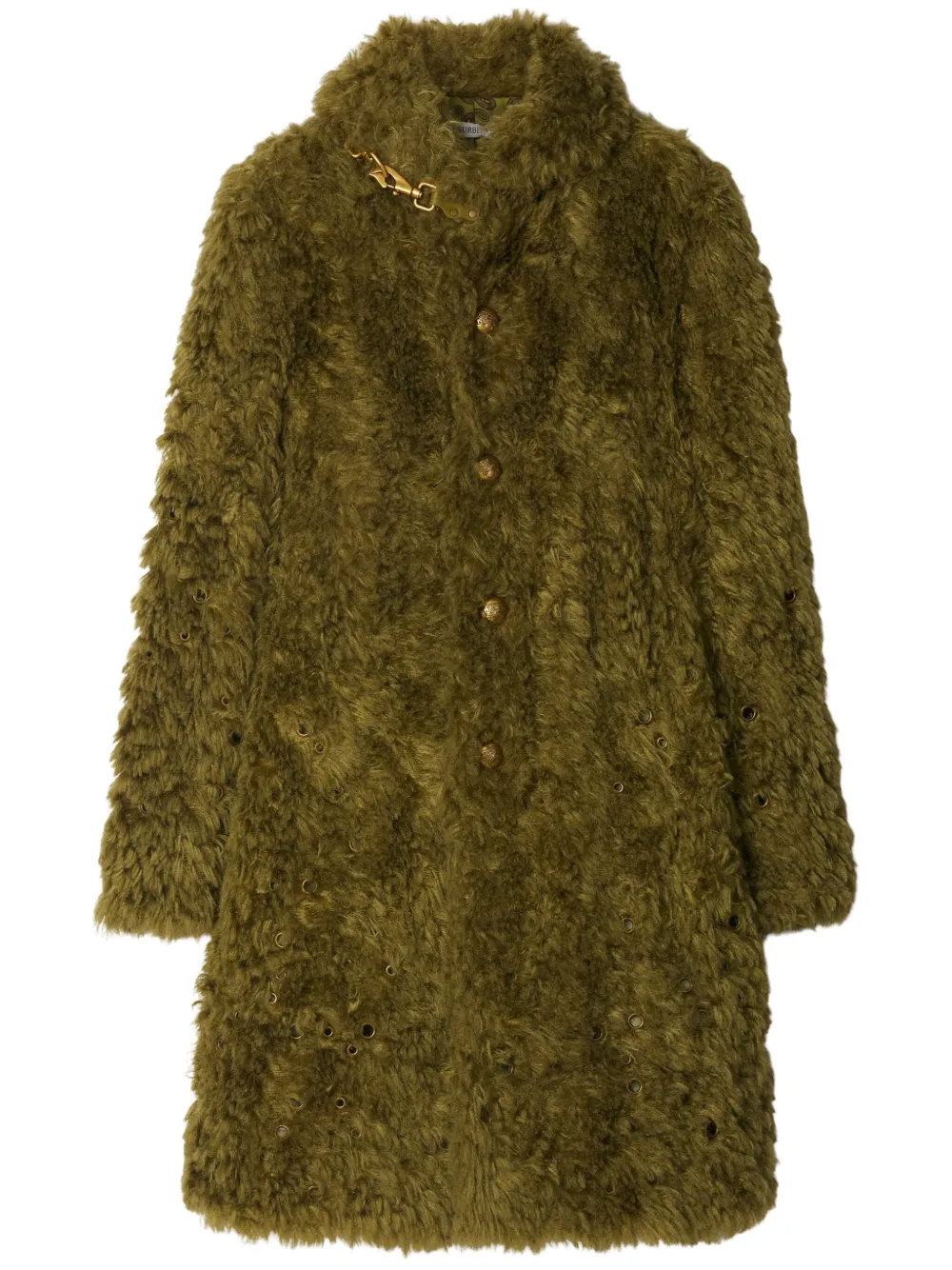 faux-fur coat