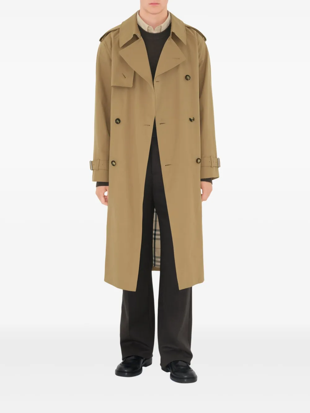 Image 2 of Burberry Trenchcoat aus Gabardine