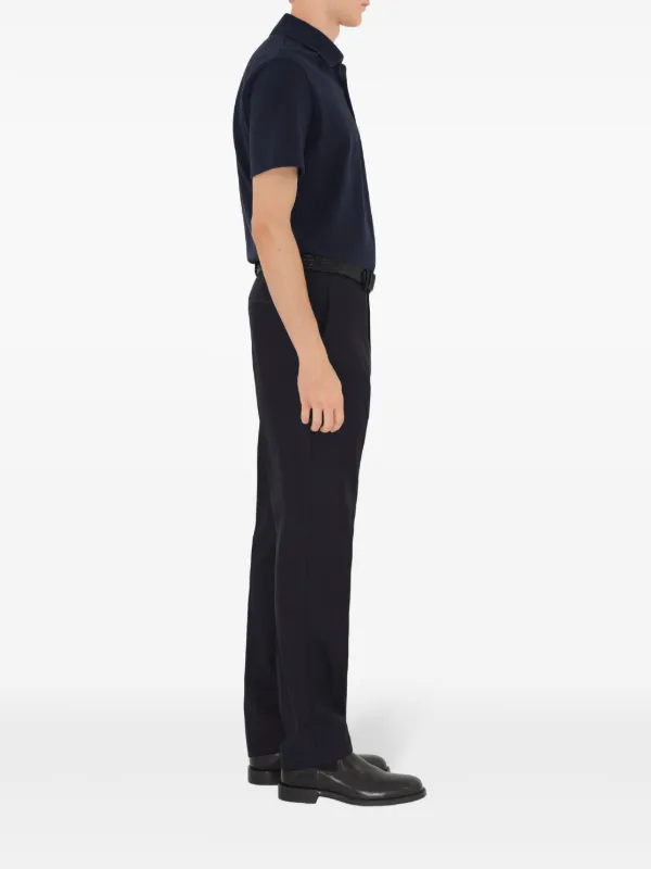 Burberry Cotton Polo Shirt | Blue | FARFETCH