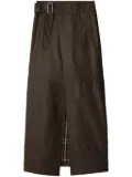 Burberry belted skirt - Brown