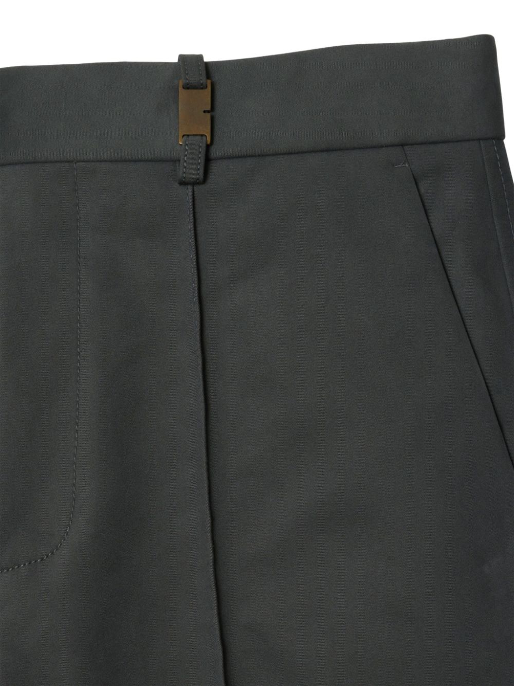 Burberry cotton-blend tailored trousers Men