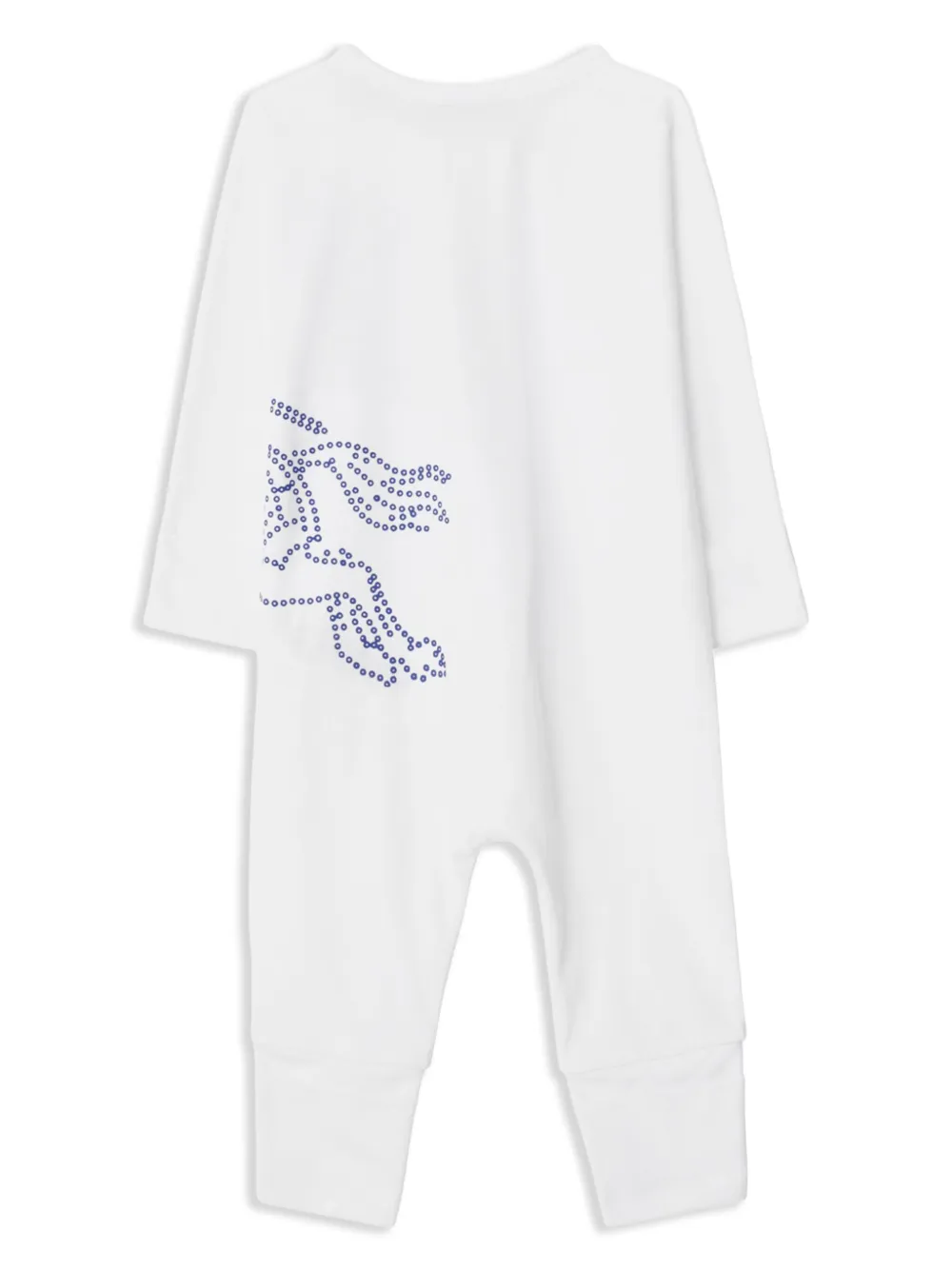 BURBERRY EKD COTTON BABYGROW (SET OF TWO)