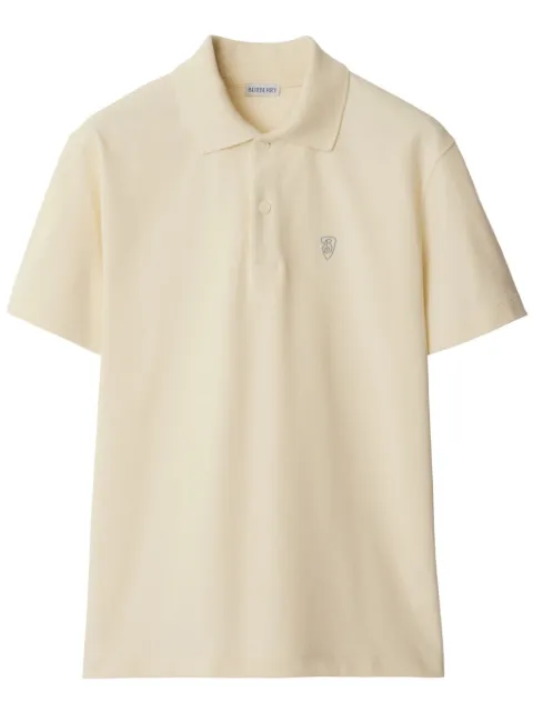 Affordable Burberry cotton polo shirt Men