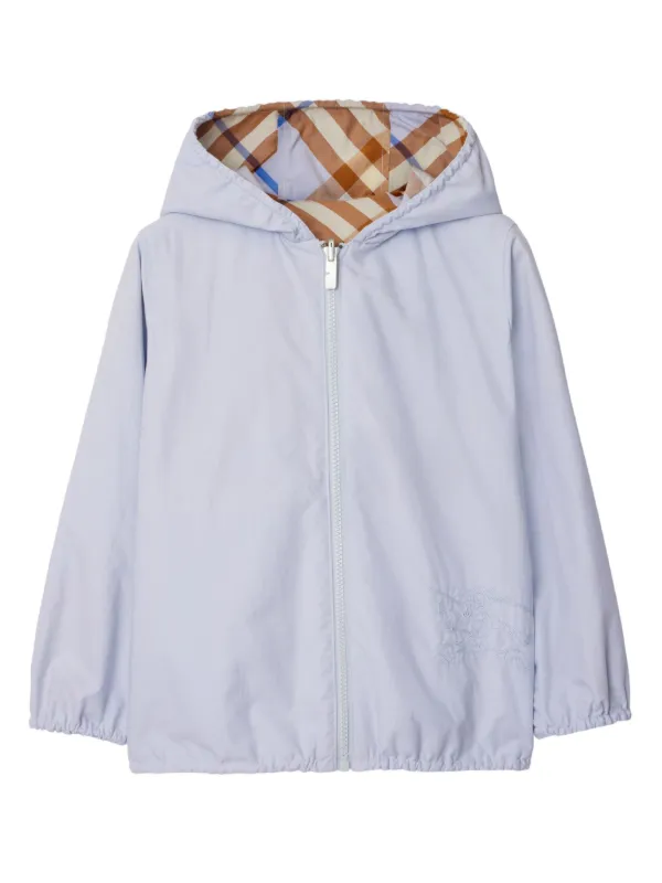 Burberry Kids Reversible Padded Jacket Blue FARFETCH FI
