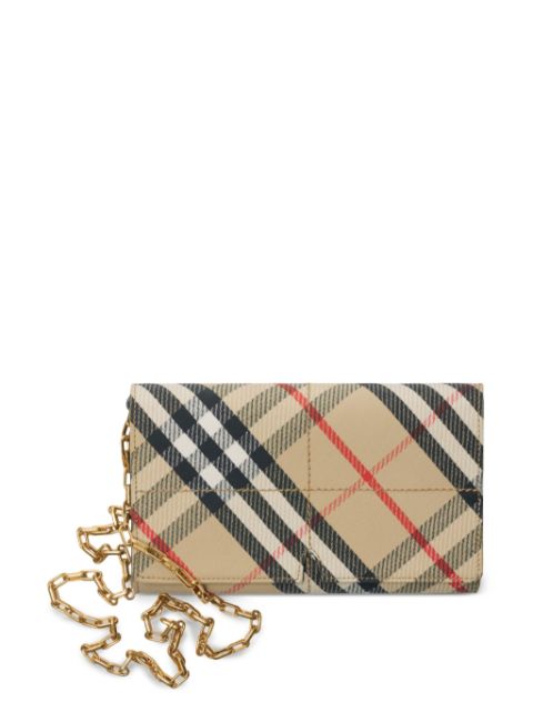 Burberry checked mini bag Women