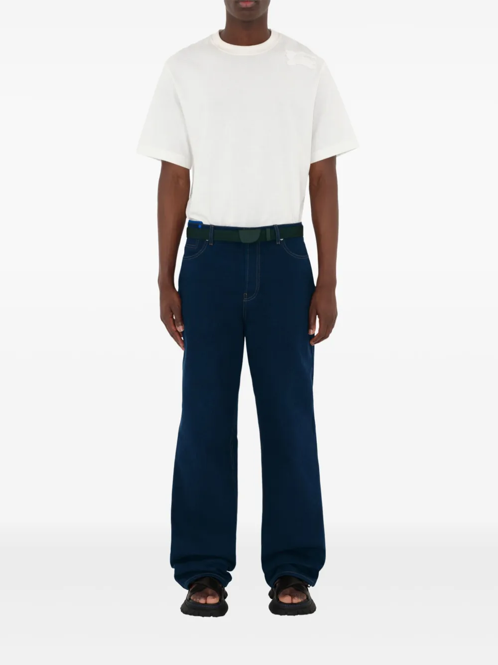 Burberry Kilt met riem Groen